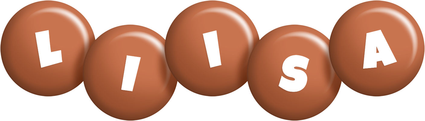 Liisa candy-brown logo