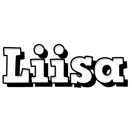 Liisa snowing logo
