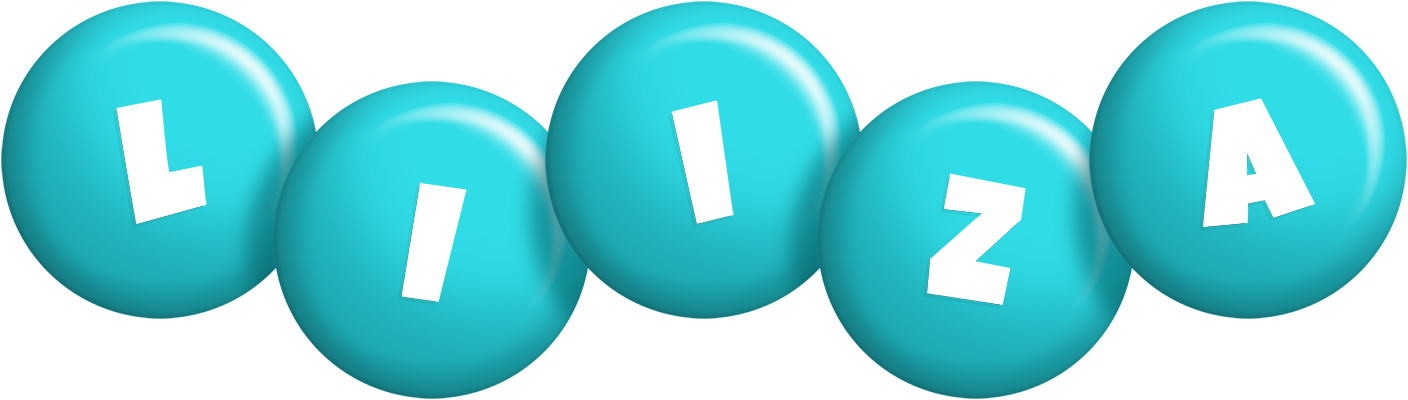 Liiza candy-azur logo