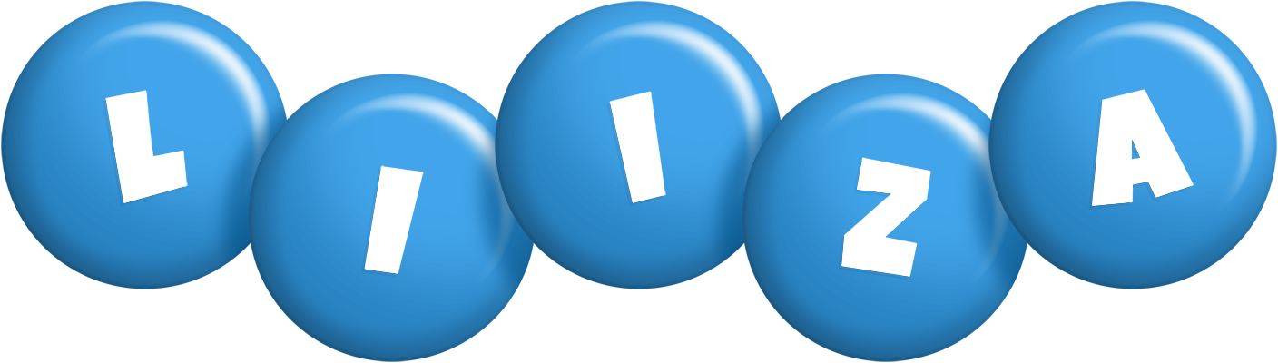 Liiza candy-blue logo