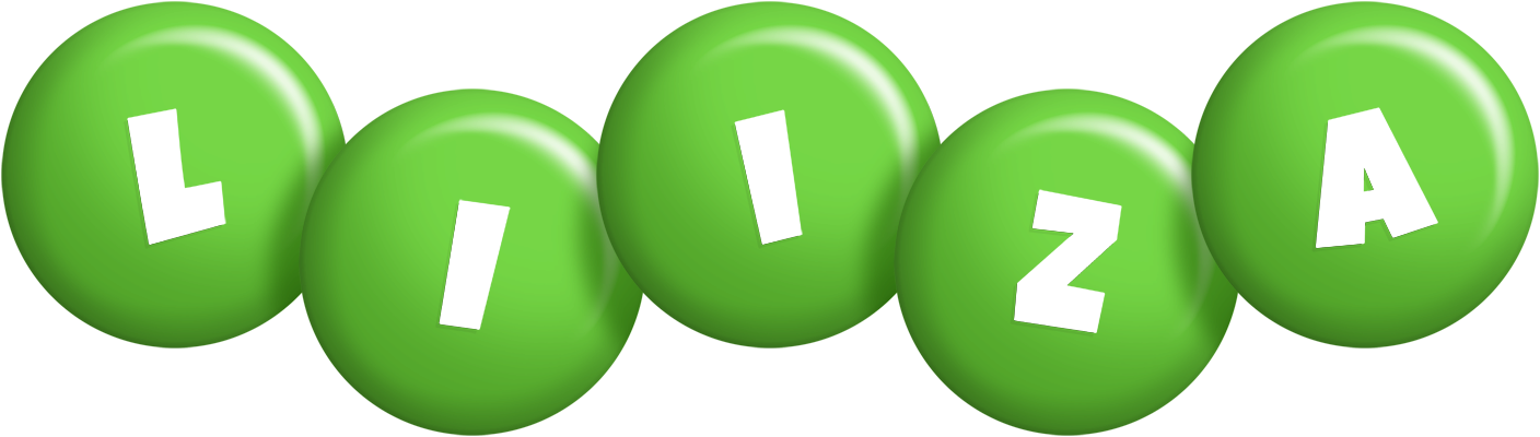 Liiza candy-green logo