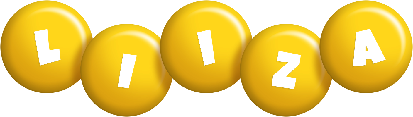 Liiza candy-yellow logo