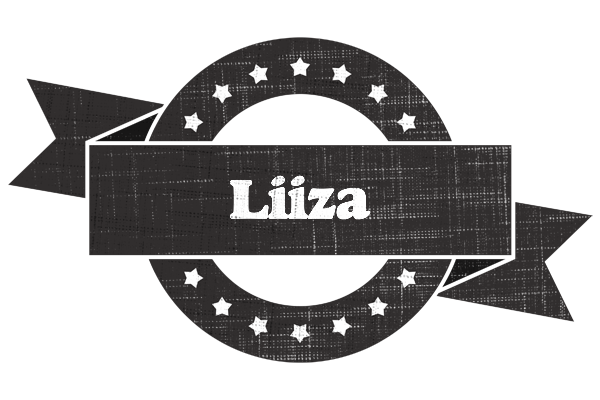 Liiza grunge logo