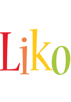 Liko birthday logo