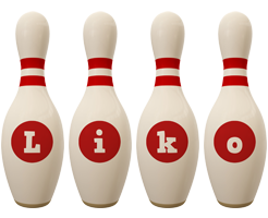 Liko bowling-pin logo