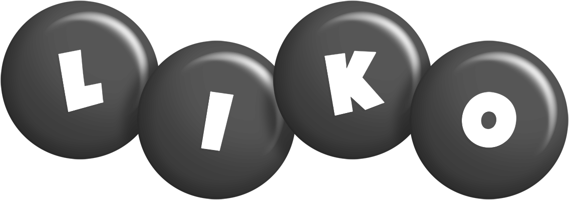 Liko candy-black logo