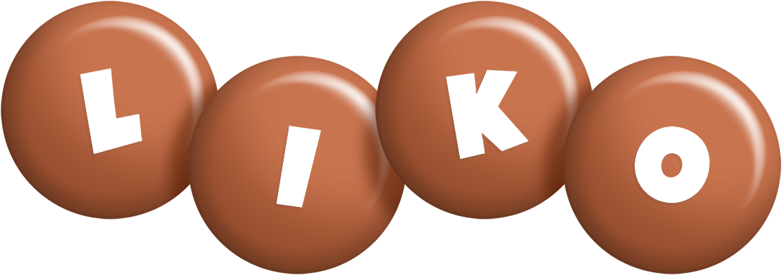 Liko candy-brown logo