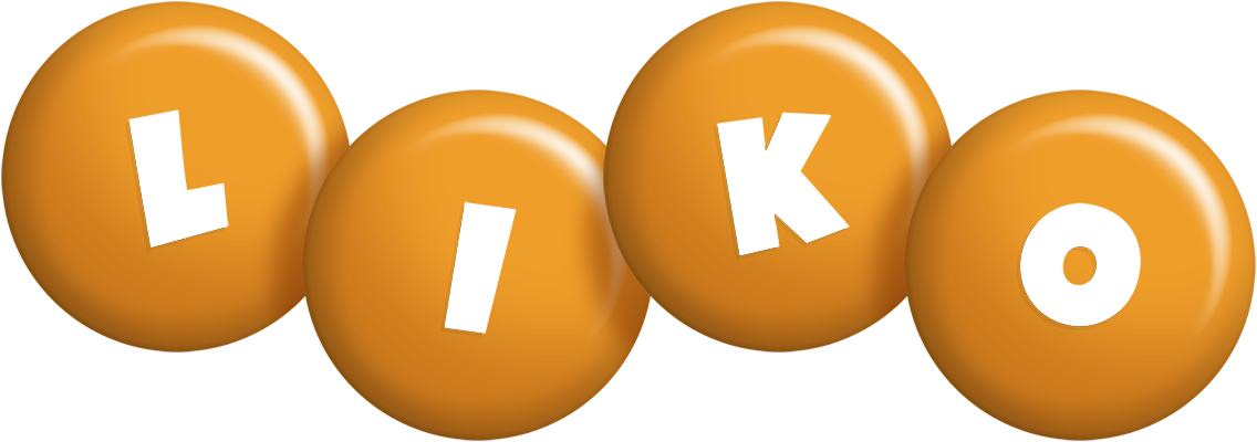 Liko candy-orange logo