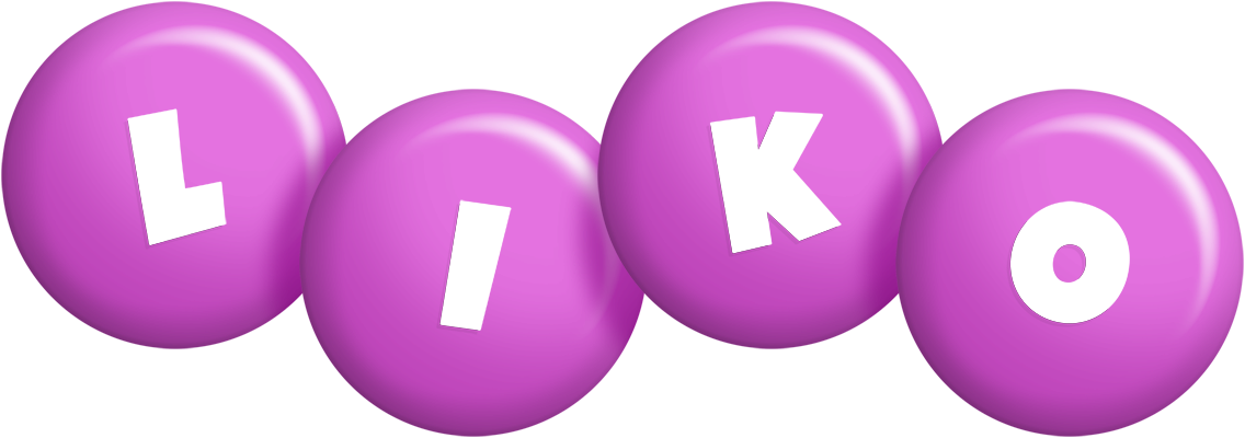 Liko candy-purple logo