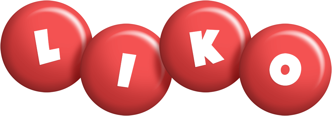 Liko candy-red logo