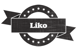 Liko grunge logo