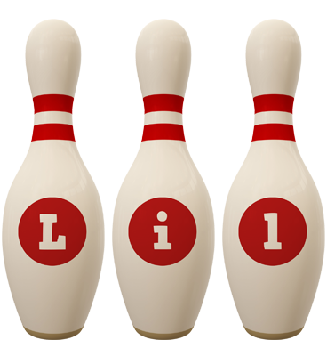 Lil bowling-pin logo