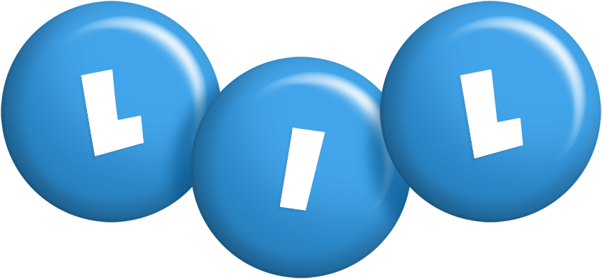 Lil candy-blue logo