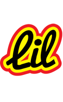 Lil flaming logo