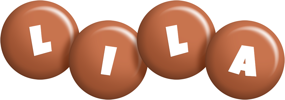 Lila candy-brown logo