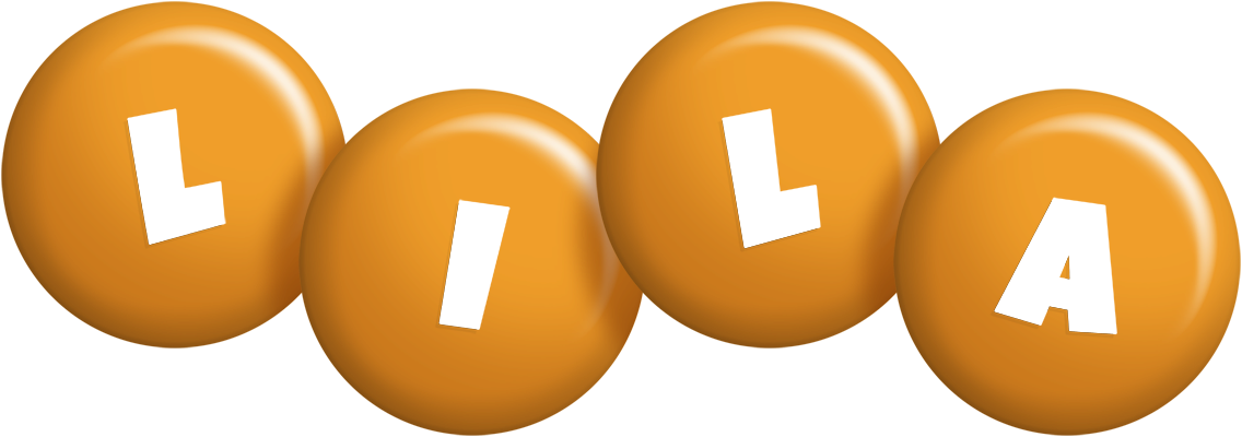 Lila candy-orange logo