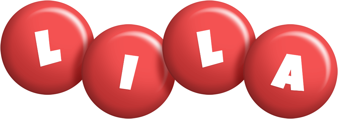Lila candy-red logo