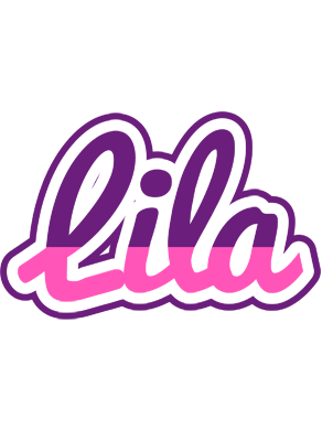 Lila cheerful logo