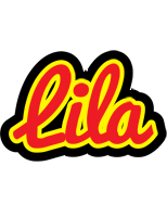 Lila fireman logo