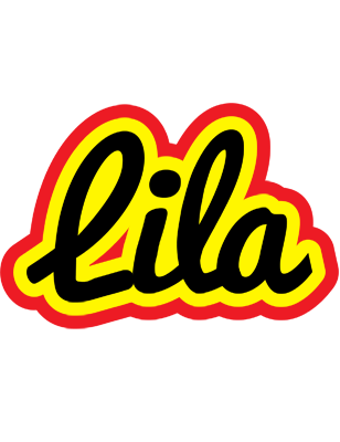 Lila flaming logo