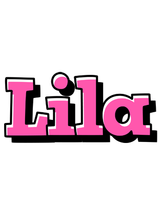 Lila girlish logo