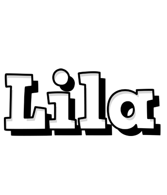 Lila snowing logo