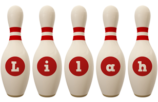 Lilah bowling-pin logo