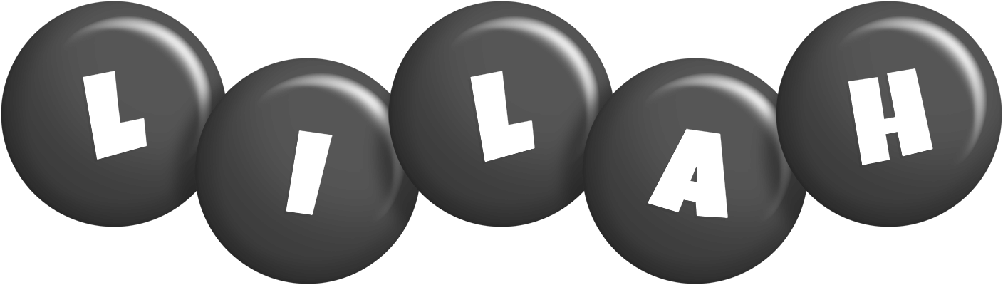 Lilah candy-black logo