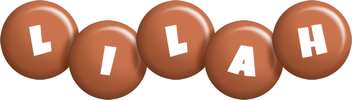 Lilah candy-brown logo