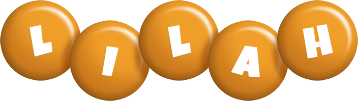 Lilah candy-orange logo