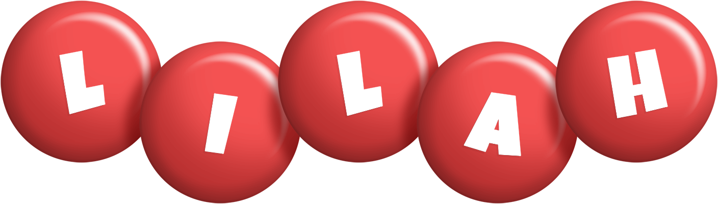 Lilah candy-red logo