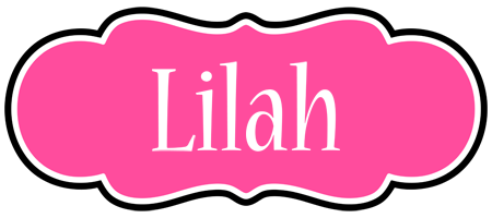 Lilah invitation logo