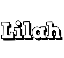 Lilah snowing logo