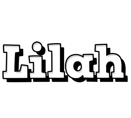 Lilah snowing logo