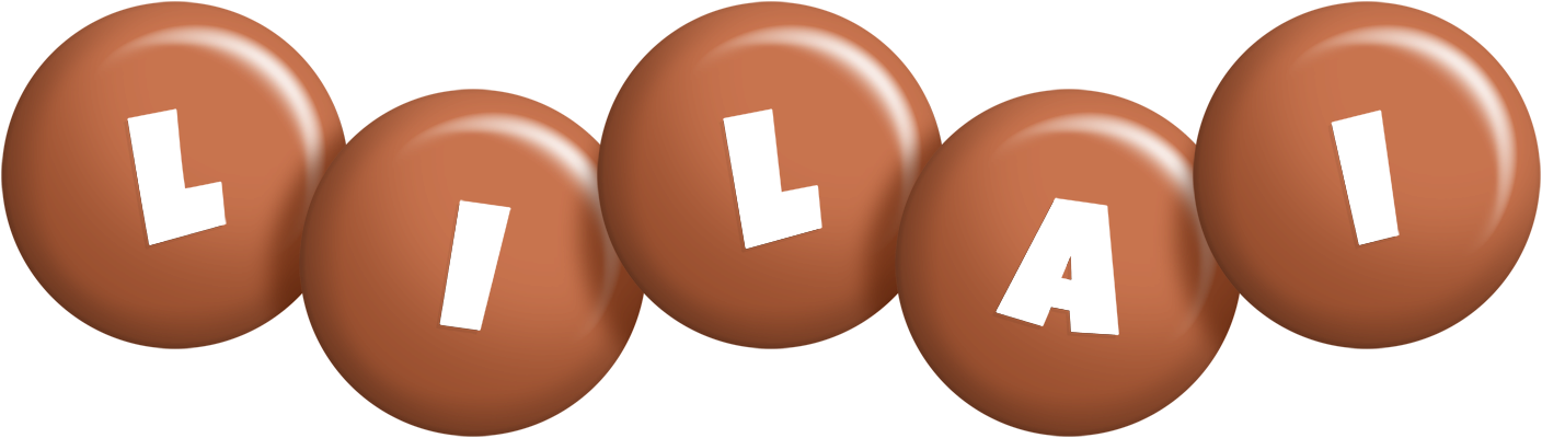 Lilai candy-brown logo