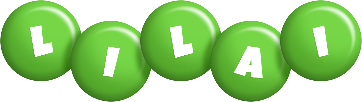 Lilai candy-green logo