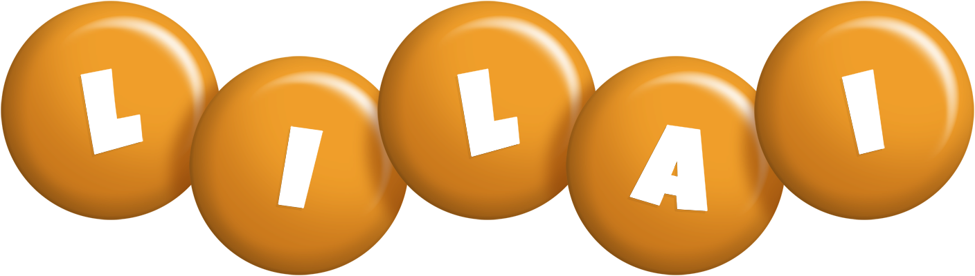Lilai candy-orange logo