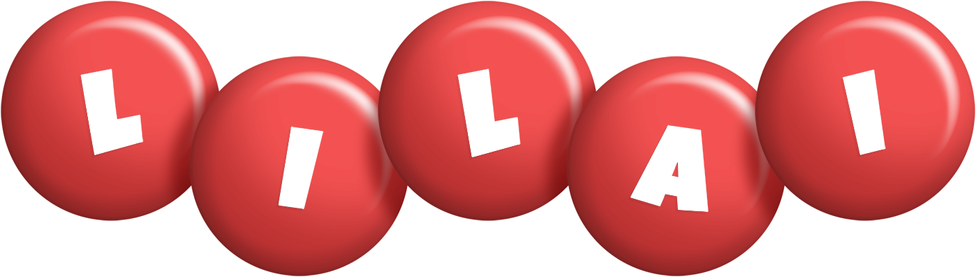 Lilai candy-red logo
