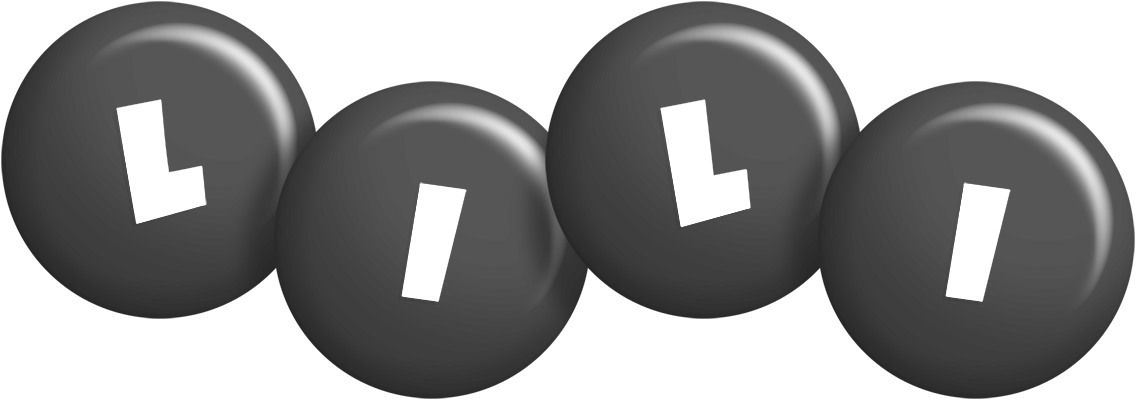 Lili candy-black logo