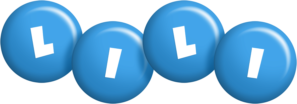 Lili candy-blue logo