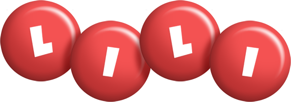 Lili candy-red logo