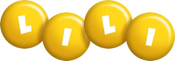 Lili candy-yellow logo