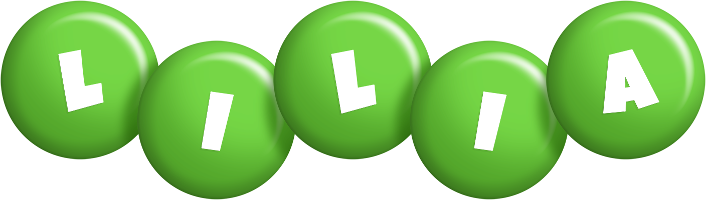 Lilia candy-green logo