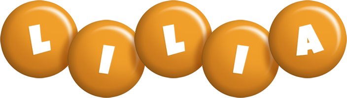 Lilia candy-orange logo