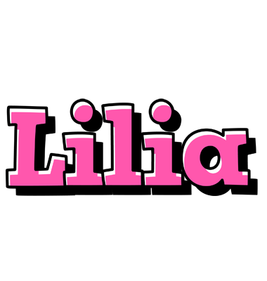 Lilia girlish logo