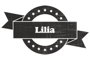 Lilia grunge logo