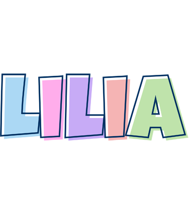 Lilia pastel logo