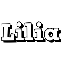 Lilia snowing logo