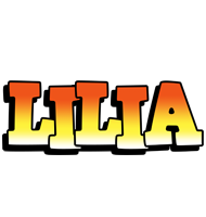 Lilia sunset logo
