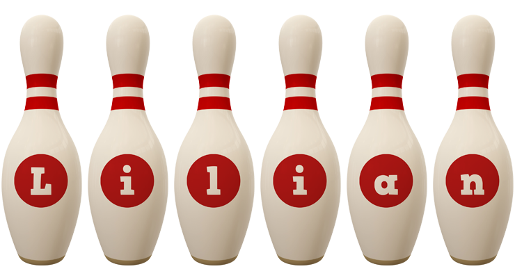 Lilian bowling-pin logo